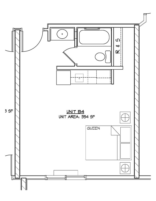 Floor Plan - Studio - S5