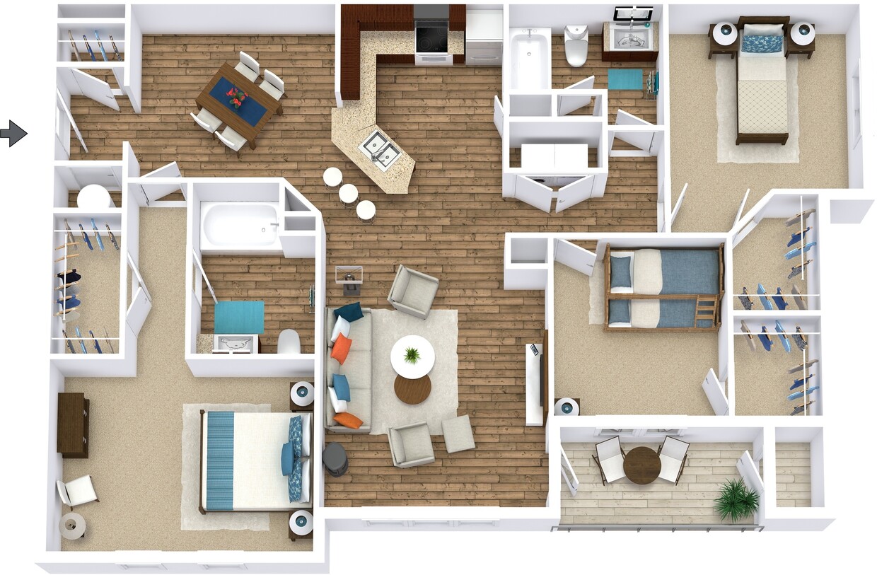 Floor Plan - FField