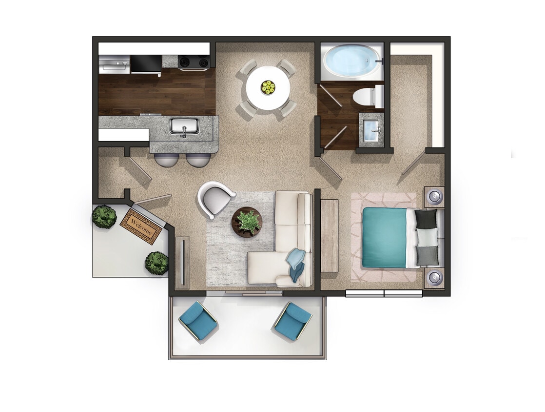 Floor Plan - Evian 