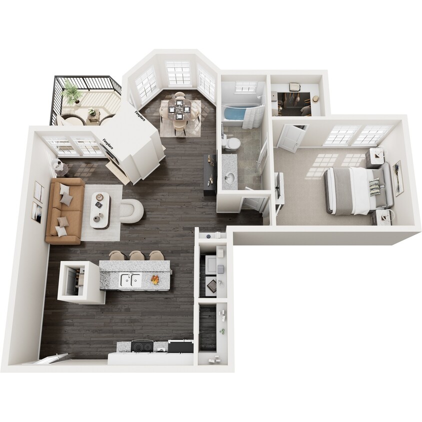 Floor Plan - Trinity Renovated