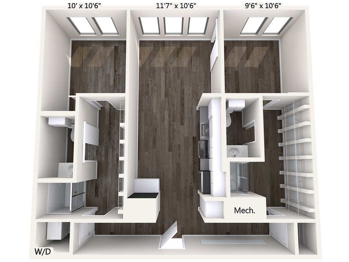 Floor Plan - B3-upgrade-terrace
