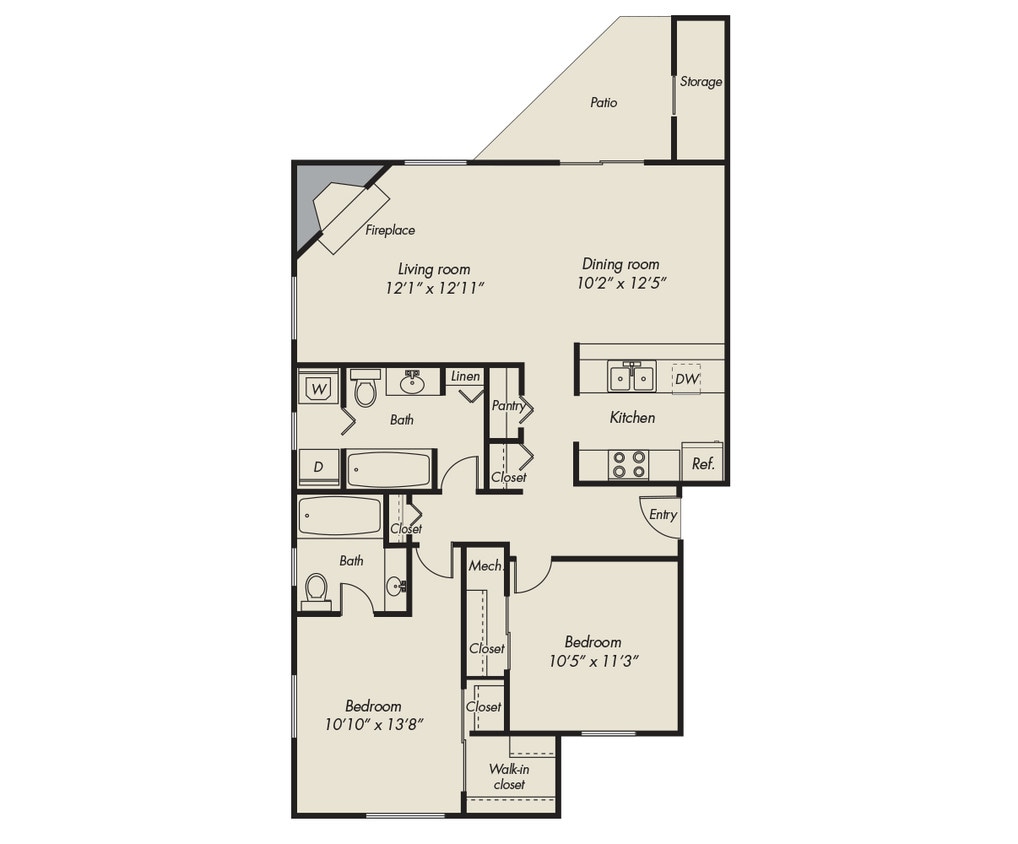 Floor Plan - 1049