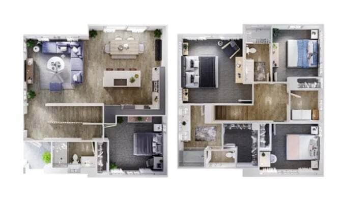 Floor Plan - Plan 4G