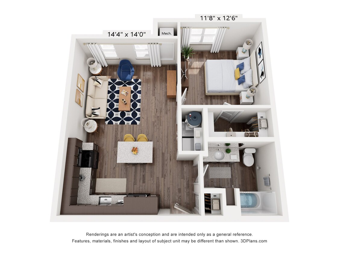 Floor Plan - Brown