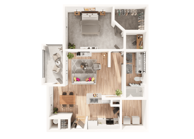 Floor Plan - The Hican