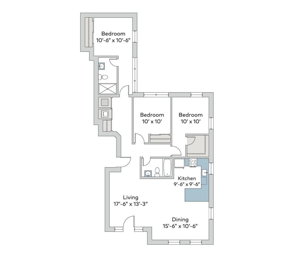 Floor Plan - 100-W3bC