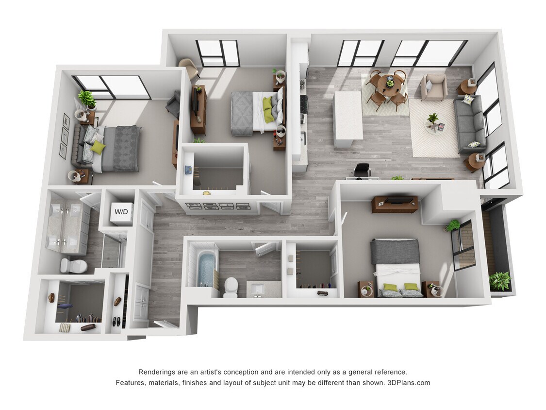 D1 floor plan The Glenn - D1