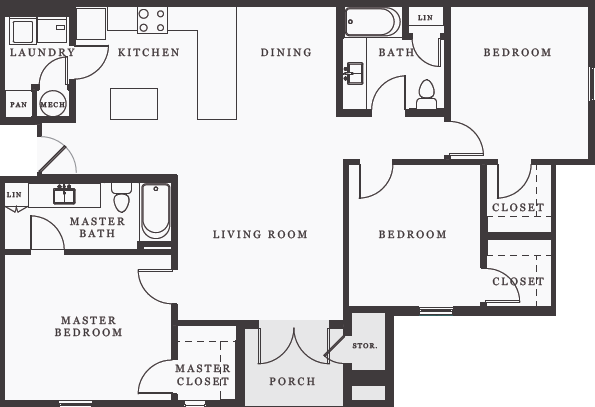 Floor Plan - The St. Mary