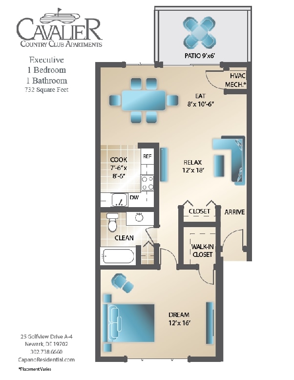 One Bedroom - Executive - 1BD Executive