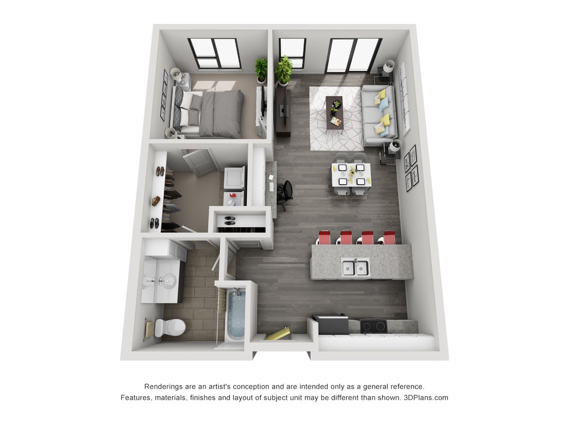 Floor Plan - Mango (1H)