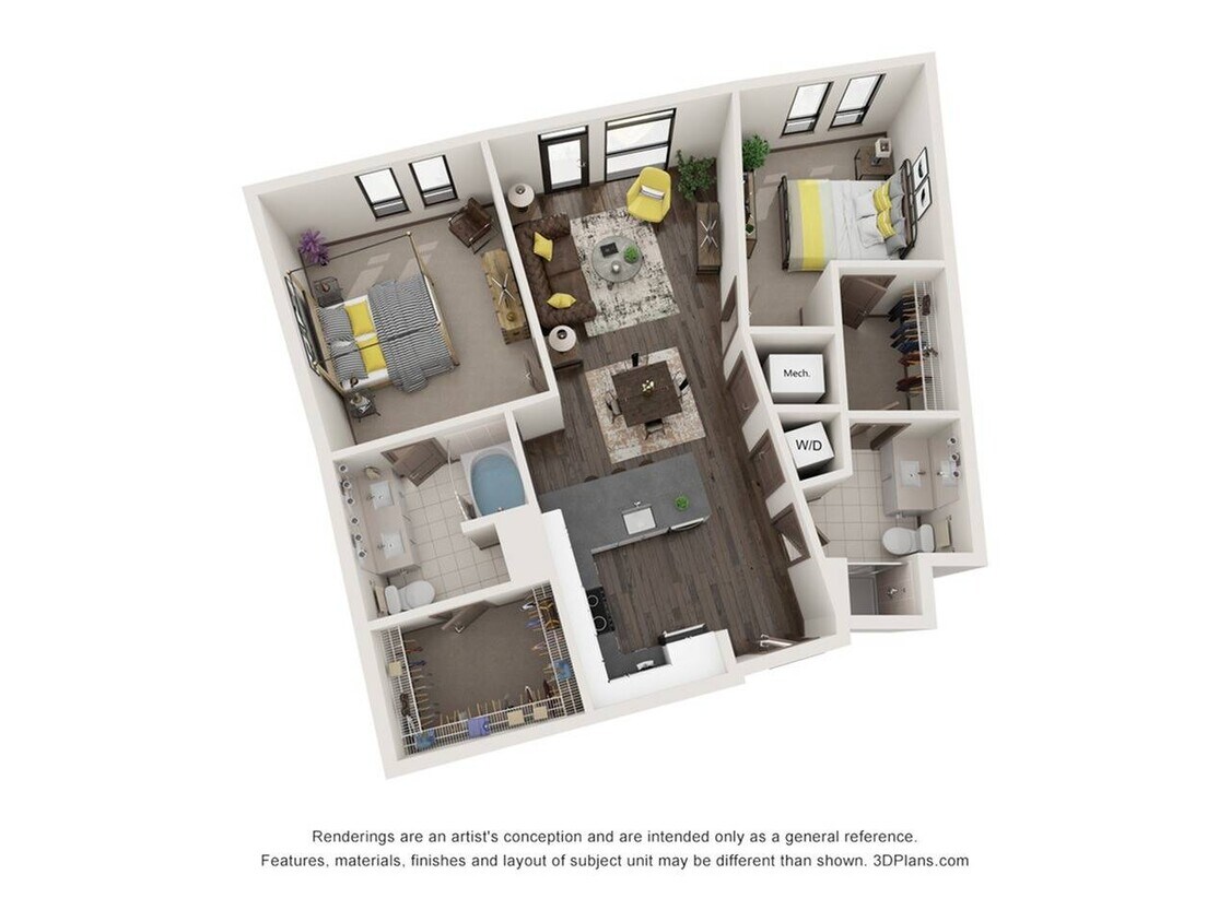 2 Bedroom - 2 Bathroom - Negley (2 Bedroom & 2 Bathroom)