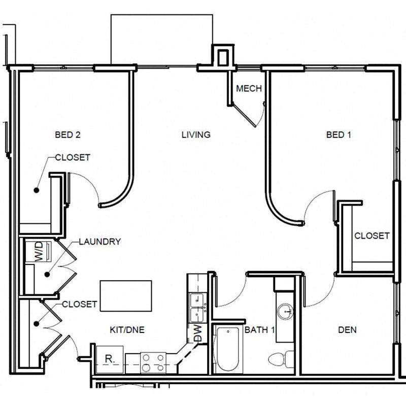 Floor Plan - Owl with Den