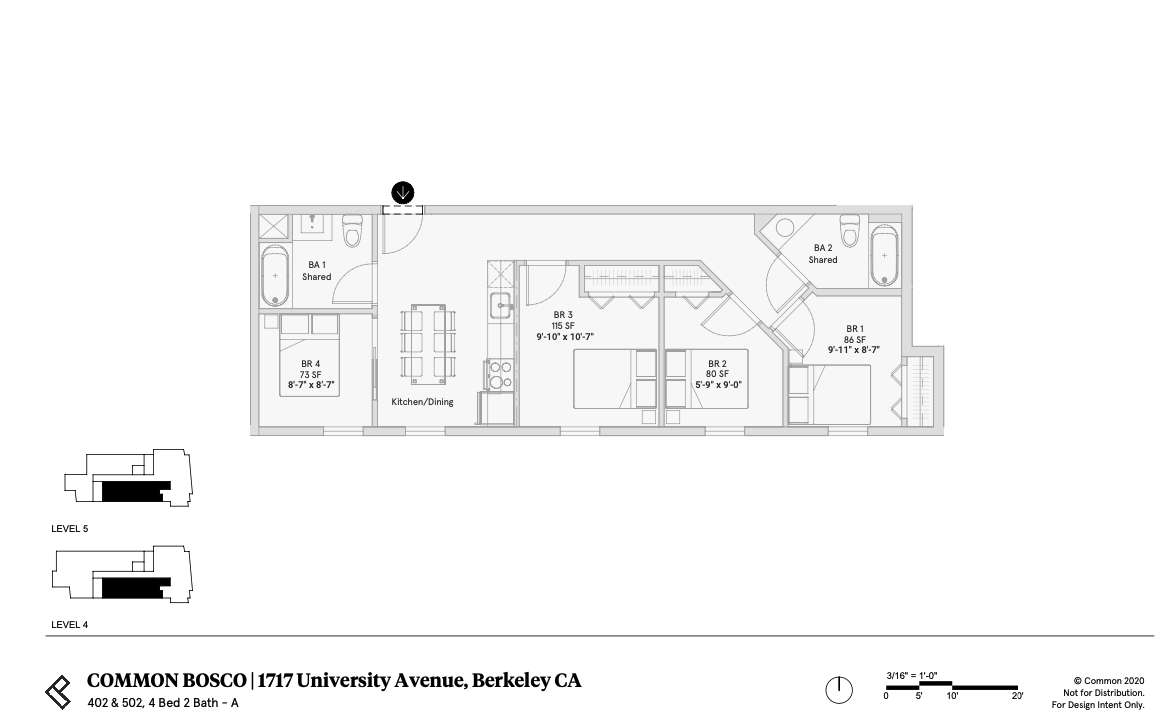 Floor Plan - Unit 402