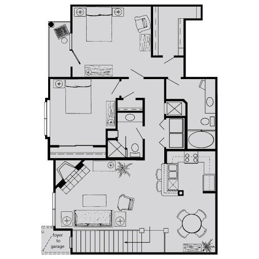 Floor Plan - D (att gar)