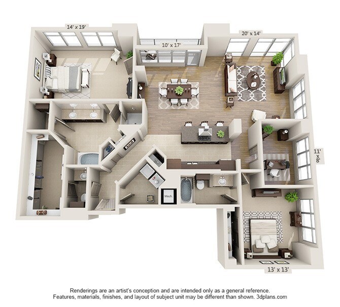Floor Plan - B2.5D
