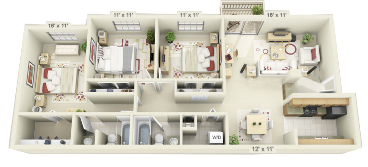 Floor Plan - Sunshine