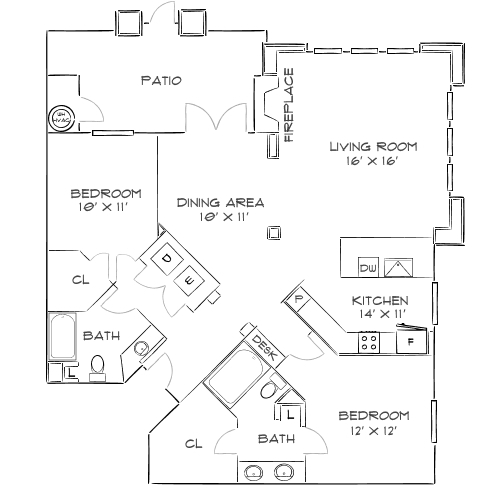 Floor Plan - Design 2C