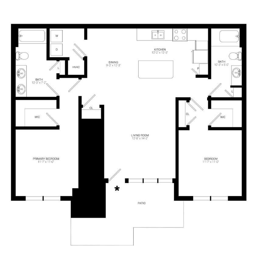 Floor Plan - B2- Lower