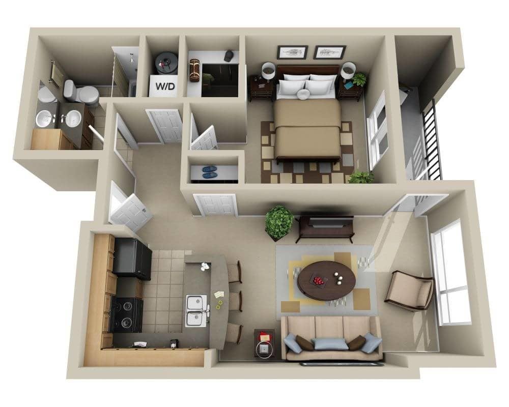 Floor Plan - Plan A1F