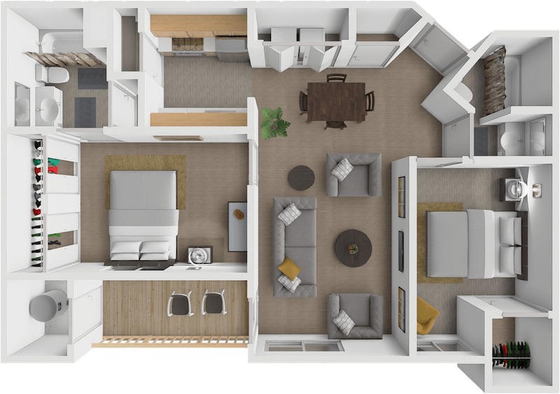 Floor Plan - Hampton