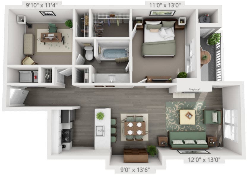 Floor Plan - Pine