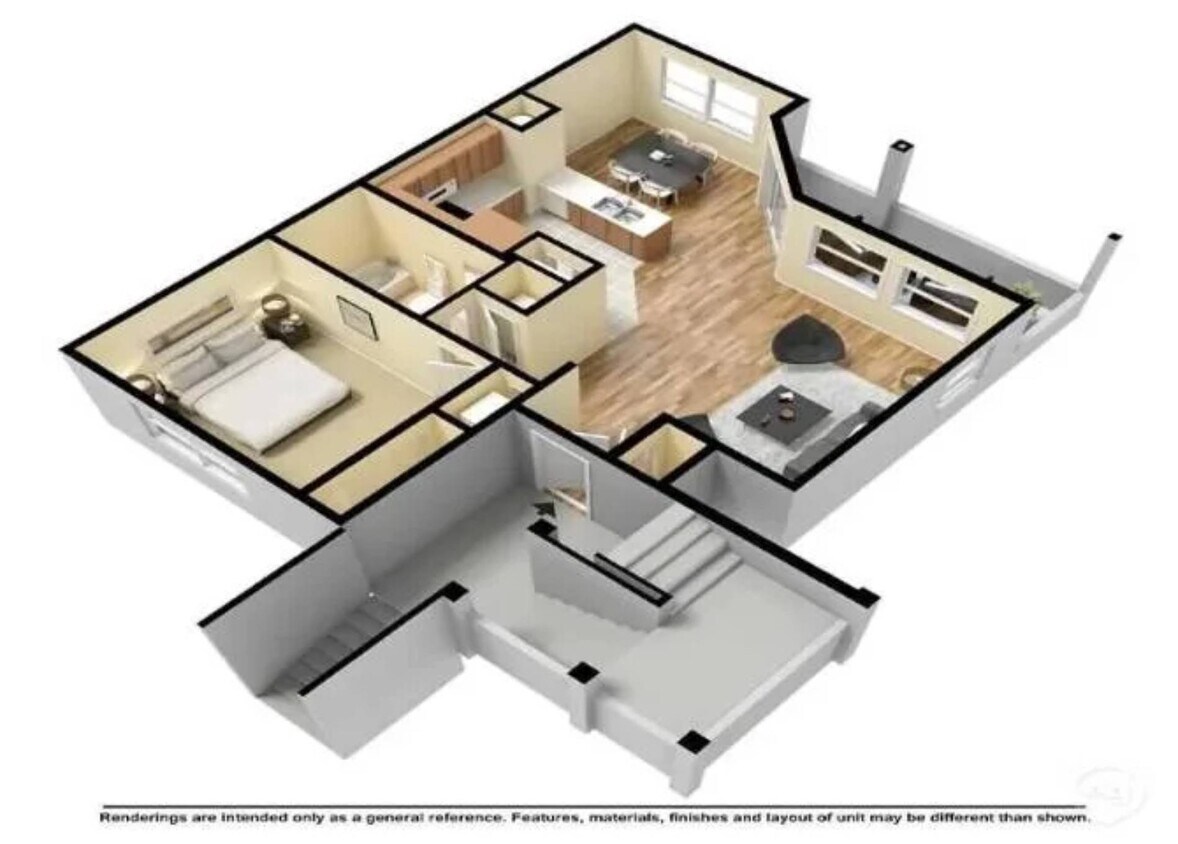 Floor Plan - The Osprey Bottom Unit