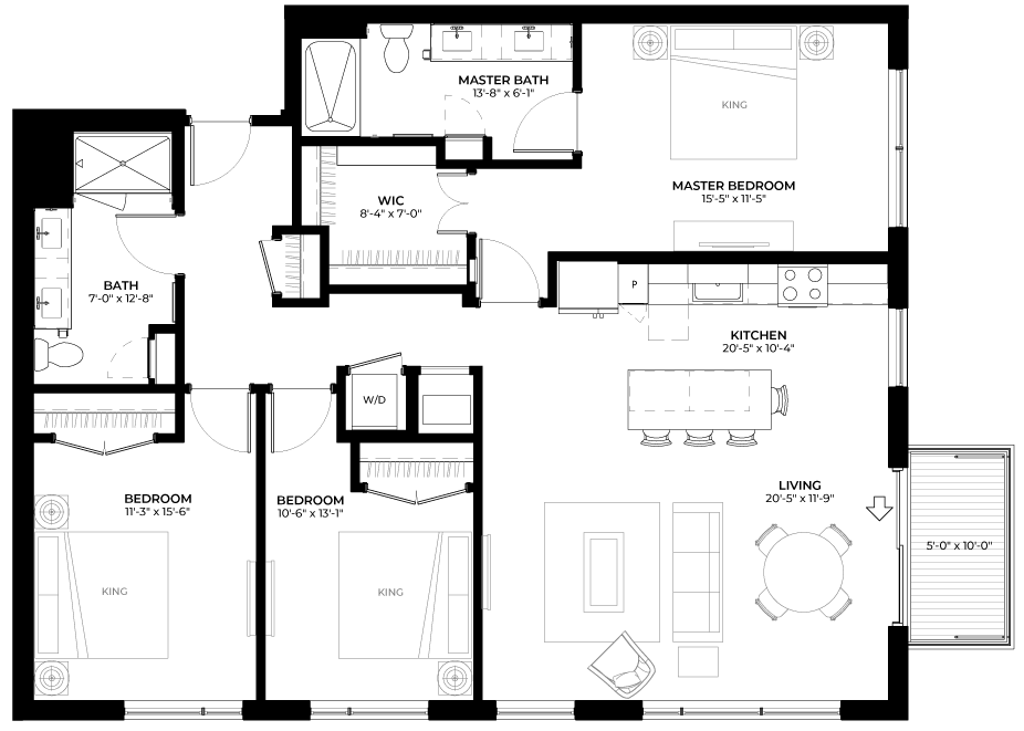 Floor Plan - Redwood (C1)