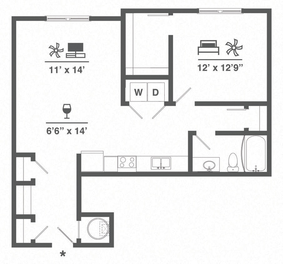 Floor Plan - A1D