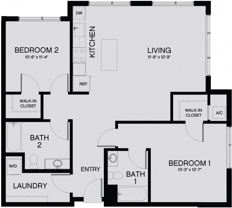 Floor Plan - Plan 2C
