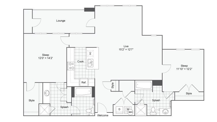 Floor Plan - B101