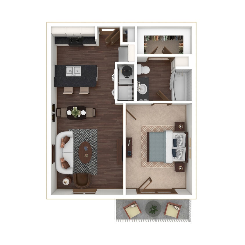Floor Plan - 1E