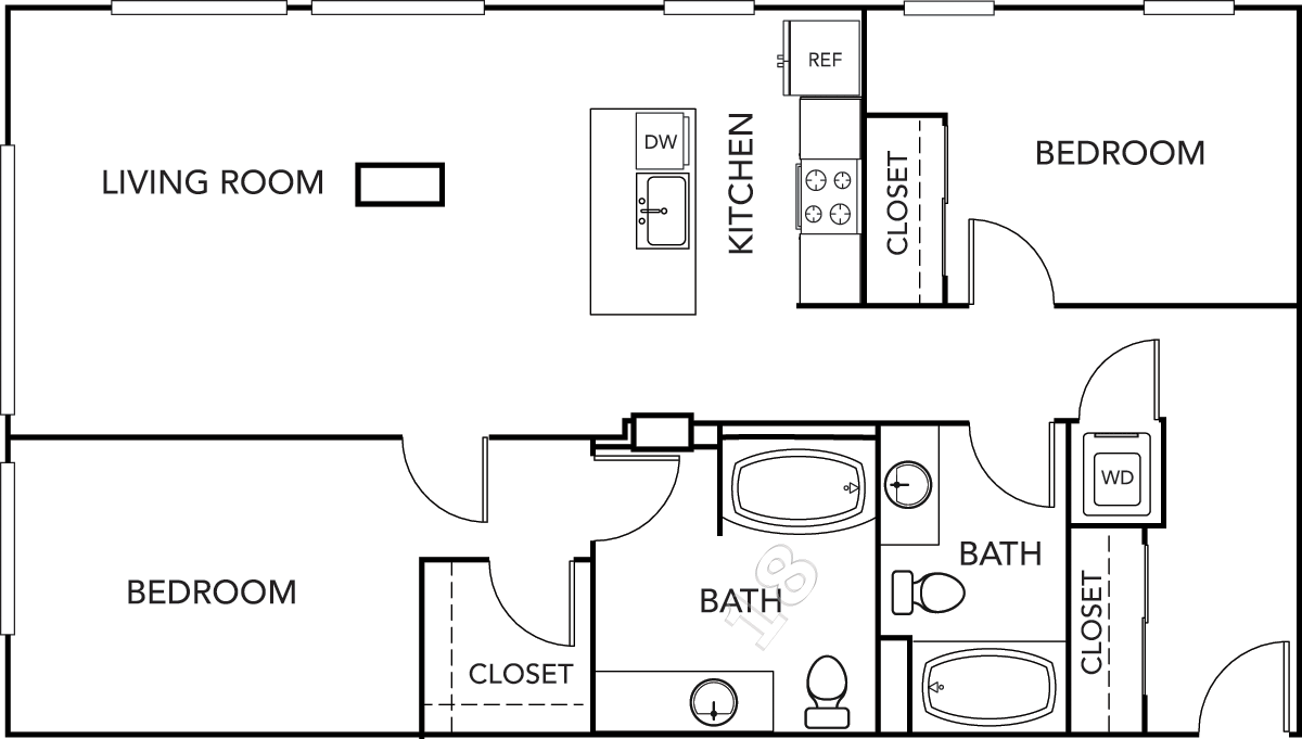 Floor Plan - Jackson D2 304