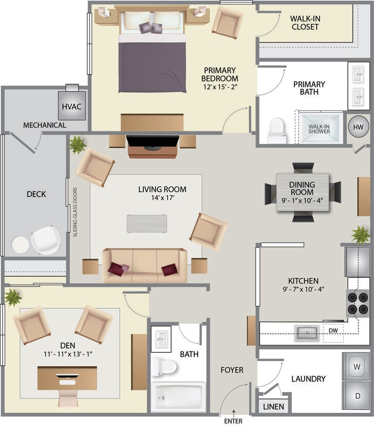 Floor Plan - Magnolia