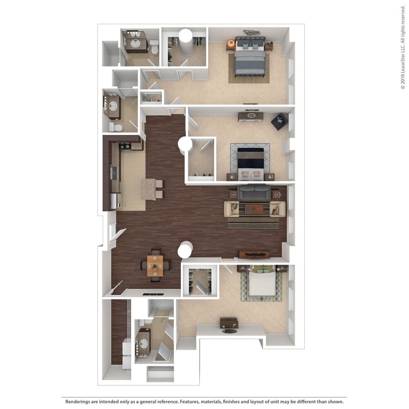 Floor Plan - Three Bedroom