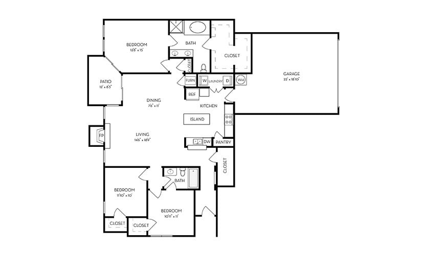 Floor Plan - Malbec