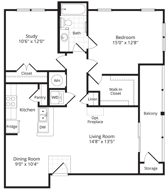 Floor Plan - The Sassafras