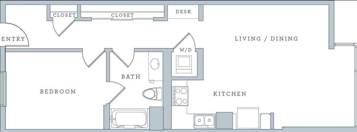 Floor Plan - 1B