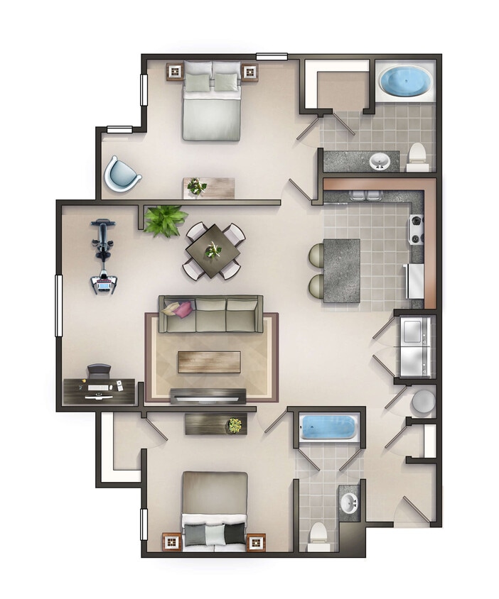 Floor Plan - Brant Sunroom