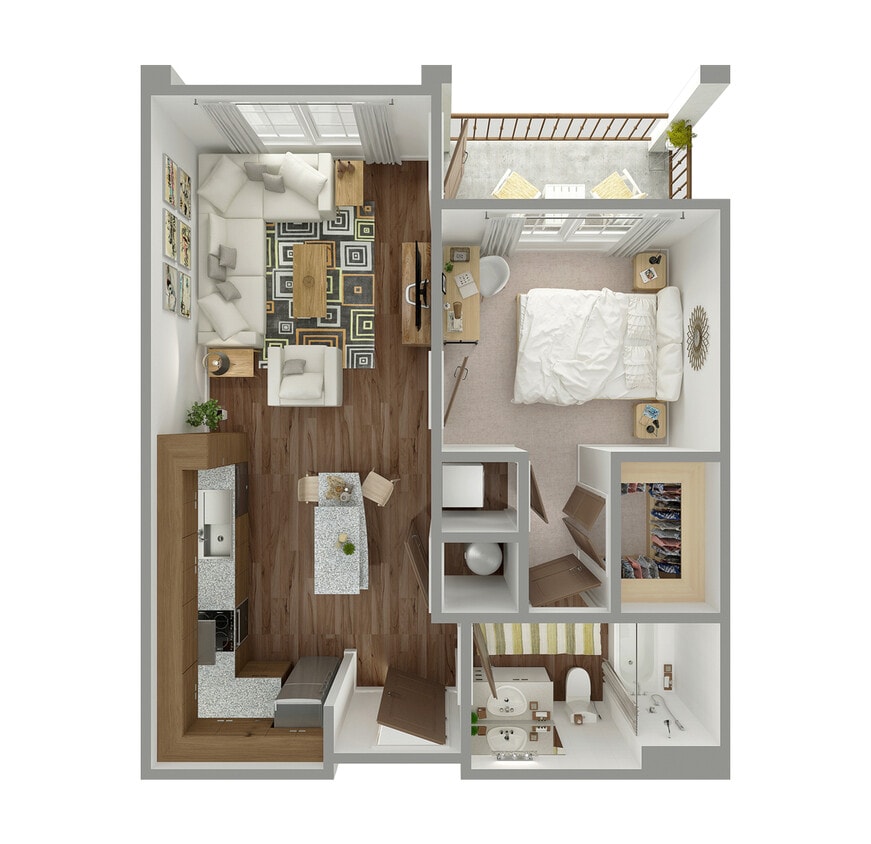 Floor Plan - The Loft