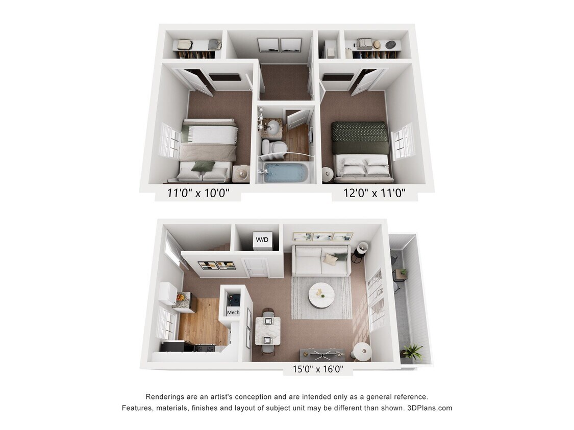 Floor Plan - The Lakeside
