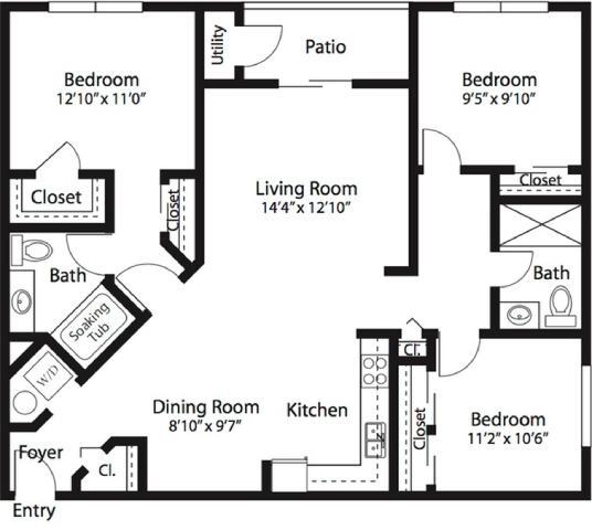 Floor Plan - Springdale