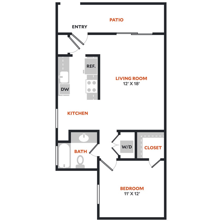 Floor Plan - 1FR
