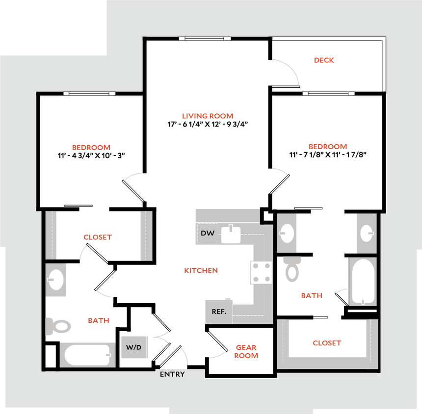 Floor Plan - Plan 2F