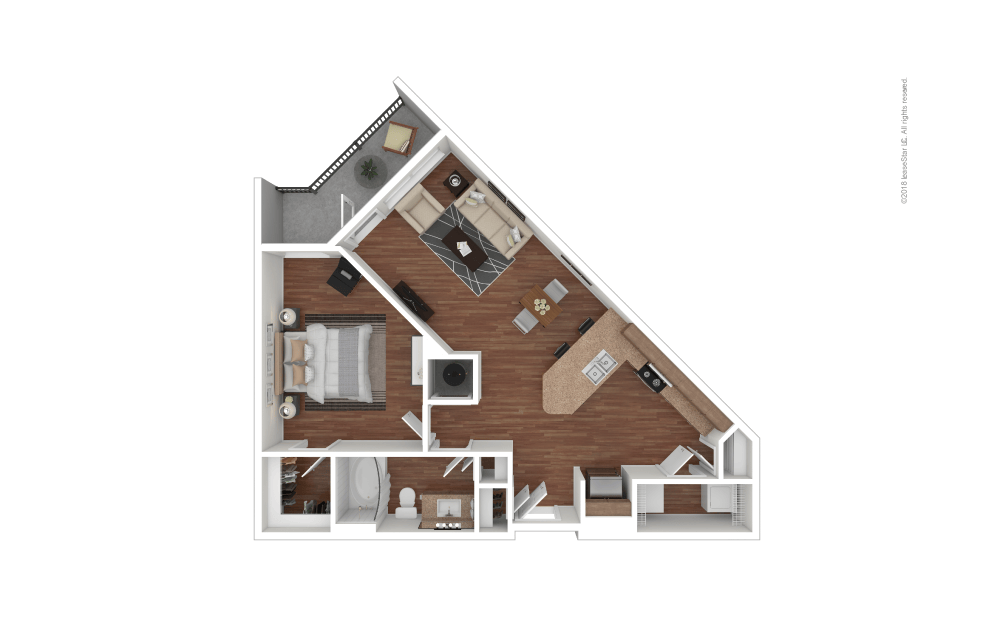 Floor Plan - The Preston
