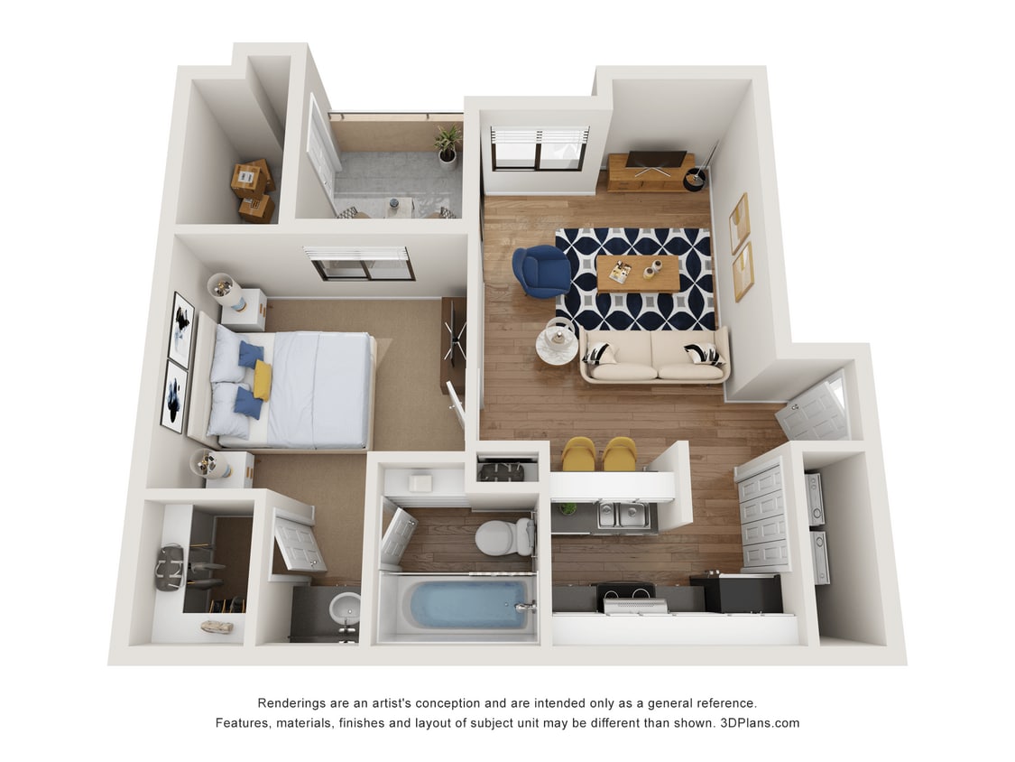 Floor Plan - Durango Renovated