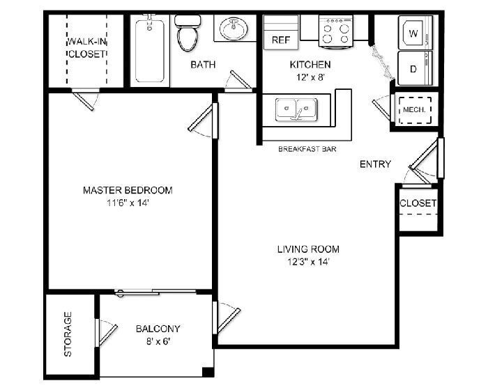Floor Plan - McDonogh