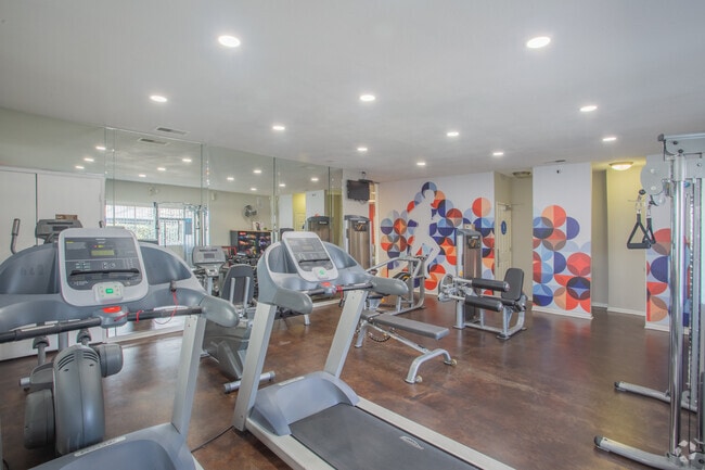Fitness center - Sunnyvale Crossings Apartments