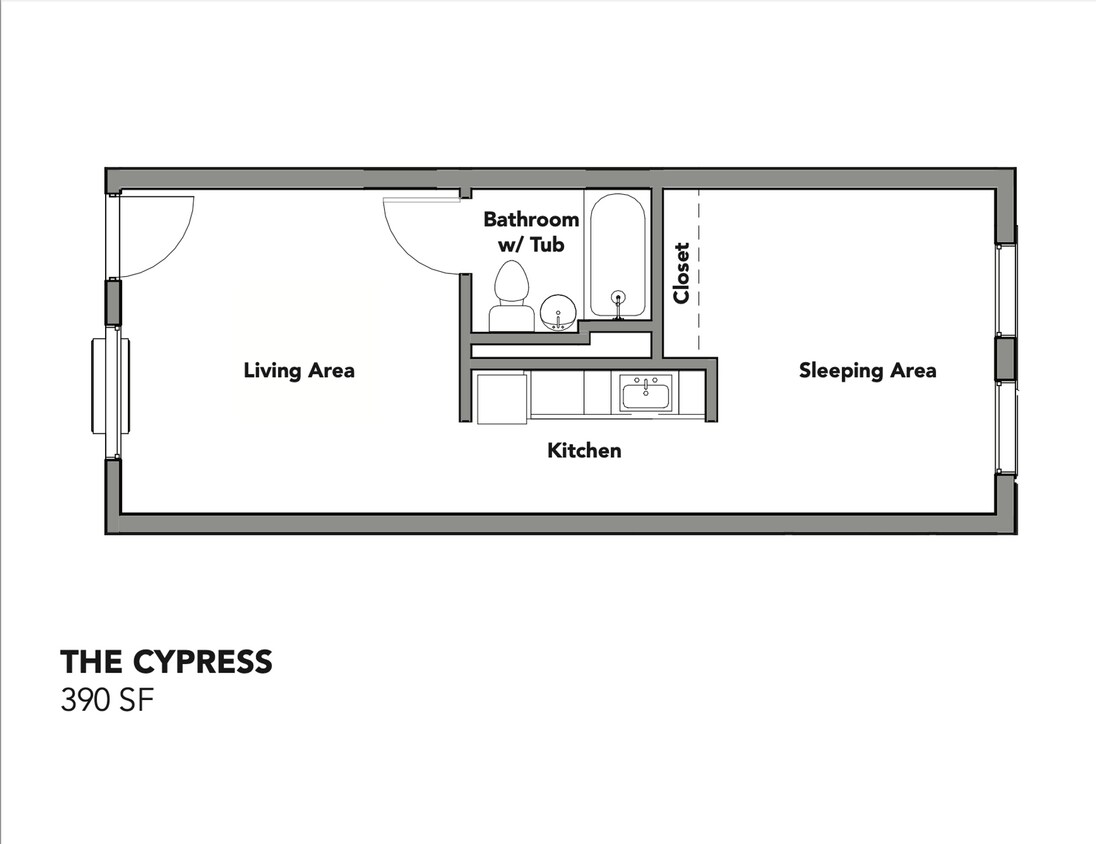 Floor Plan - The Cypress at The Perch