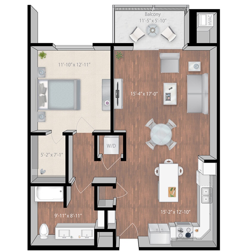 Floor Plan - Champagne