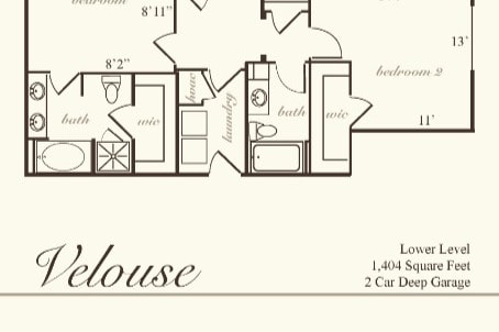 Floor Plan - Velouse